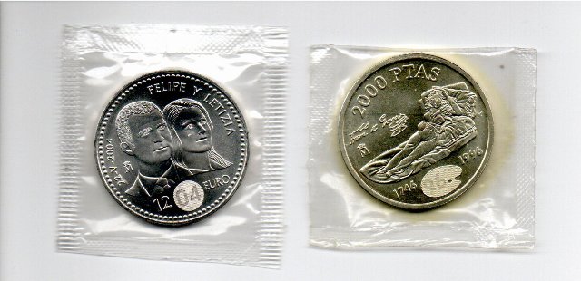 Monedas de 2000 Ptas de Plata 92022115