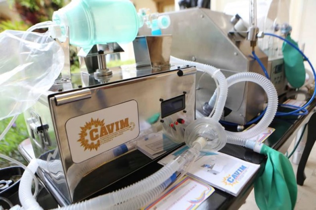 Venezuela desarrolla cuatro prototipos de respiradores para atender a pacientes por Covid-19