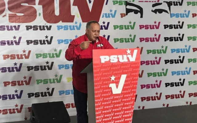 Diosdado Cabello: el PSUV ha sido un gran muro de contención ante las arremetidas contra el país 2018-118