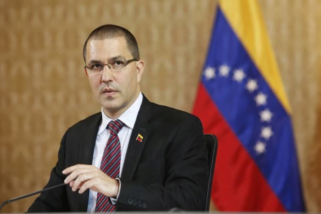 El canciller de la República Bolivariana de Venezuela, Jorge Arreaza