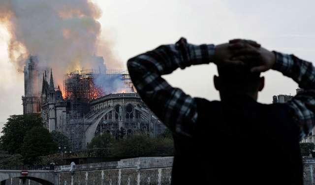 Incendio en la Catedral de Notre Dame