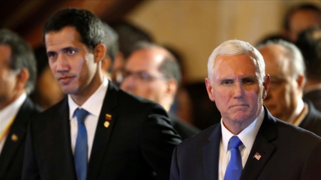 Guaidó y Pence Guaidó y Pence