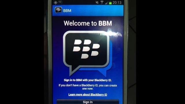 BlackBerry Messenger (BBM)