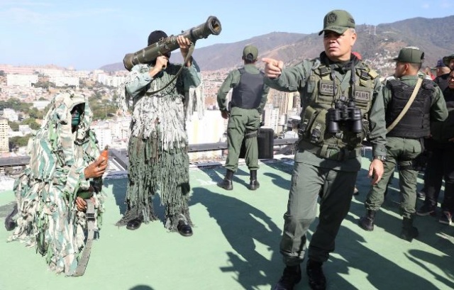 Ejercicios Militares en Venezuela