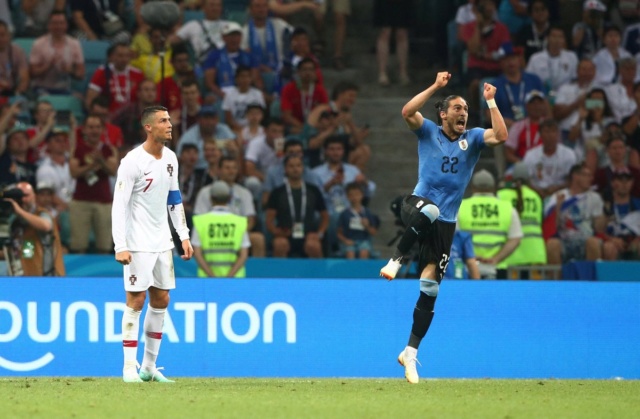 Rusia 2018: Uruguay sella una cita con Francia en cuartos al vencer 2-1 a Portugal Dg9vgq10