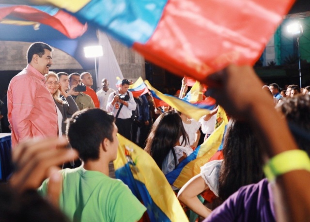El presidente de la República Bolivariana de Venezuela, Nicolás Maduro Moros