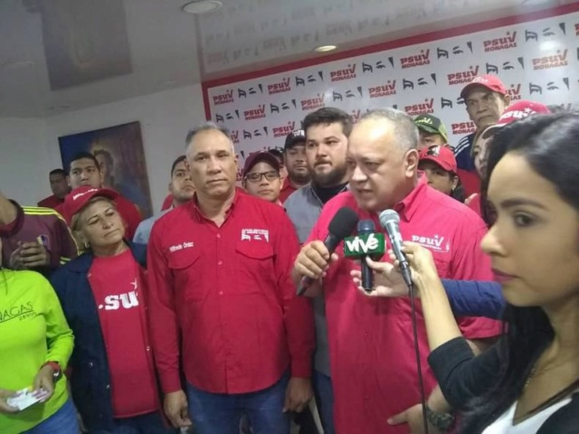 Diosdado Cabello, PSUV