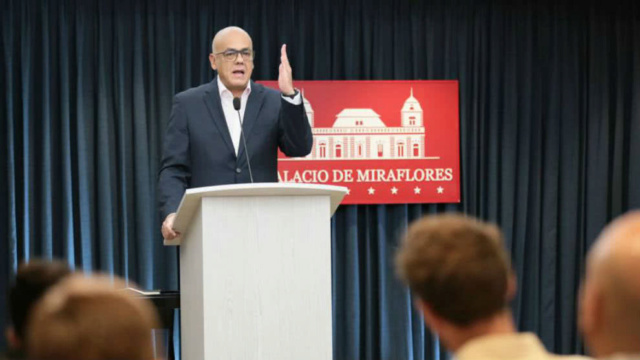 El ministro de Comunicación venezolano, Jorge Rodríguez El ministro de Comunicación venezolano, Jorge Rodríguez