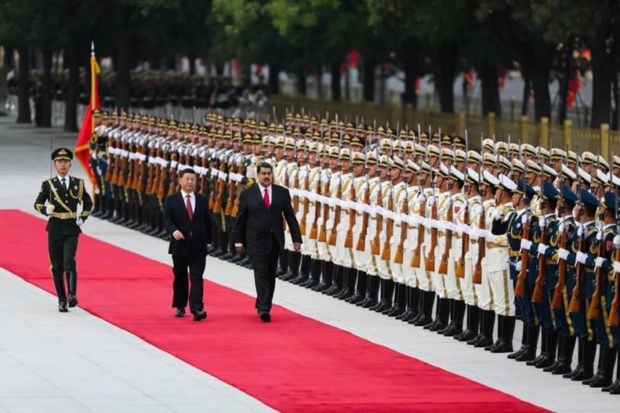 XI Jinping y Nicolás Maduro