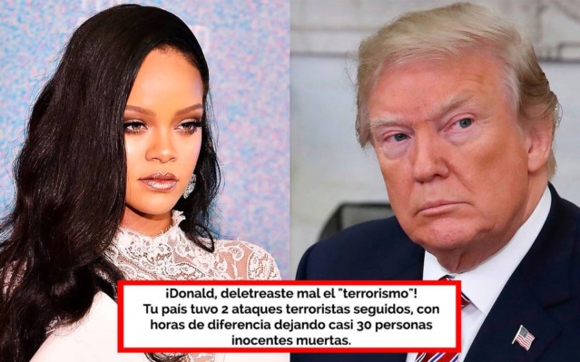 Rihanna, Donald Trump