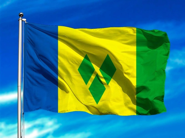 Bandera de San Vicente y Las Granadinas