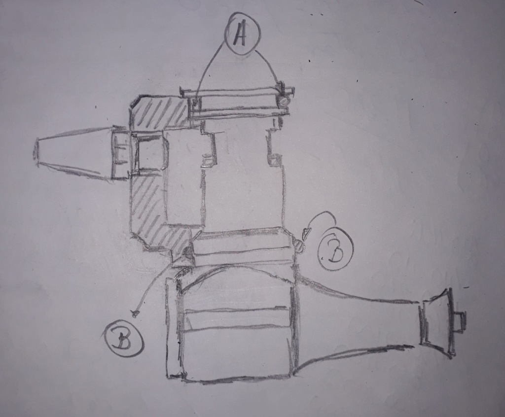 Cox Sportsman .15 R / C and Homemade Muffler  Dibujo10