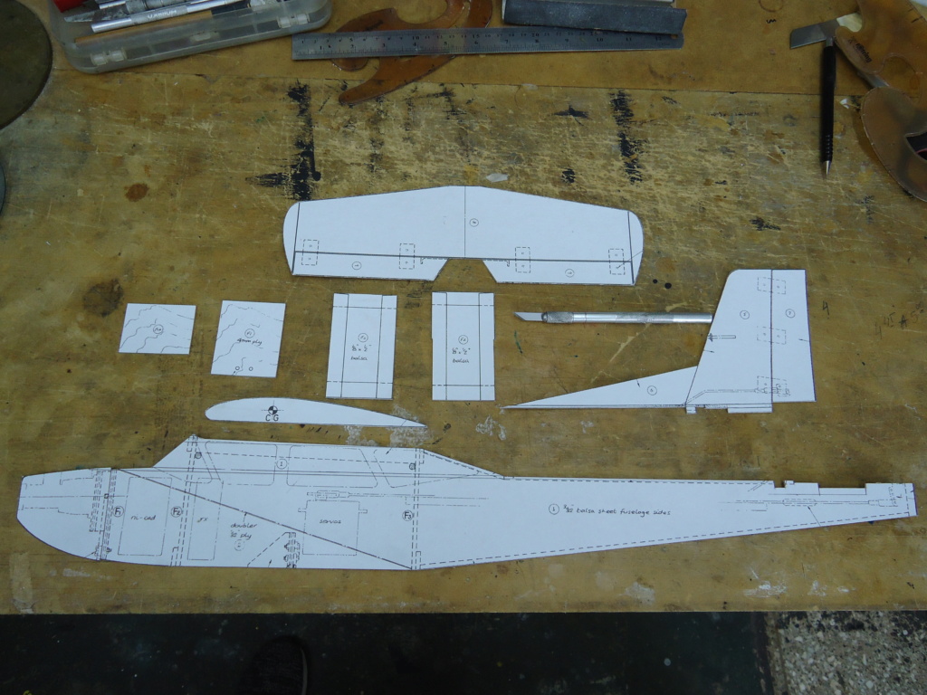 New r / c model airplane project for Cox! Dsc04929