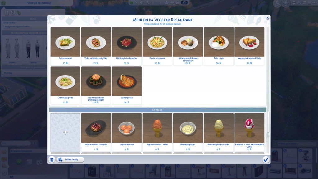 Restaurant menu examples/pics — The Sims Forums