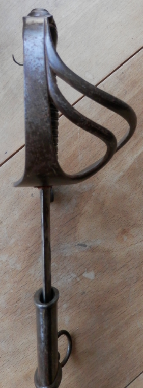 Sabre fantaisie d'officier d'infanterie modèle 1882, pour l'armée d'Afrique Captur19