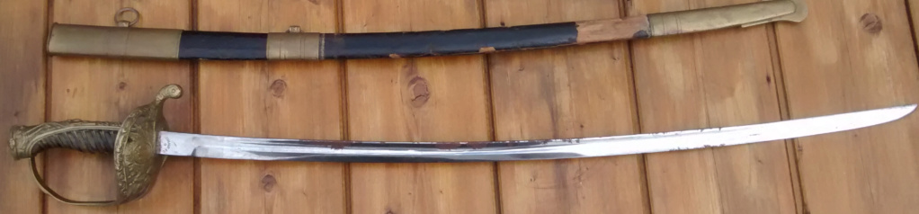 Sabre fantaisie d'officier d'infanterie modèle 1882, pour l'armée d'Afrique Captur22