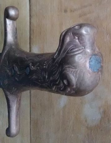 Glaive d'artillerie à tête de Lion de Mer Phoque12