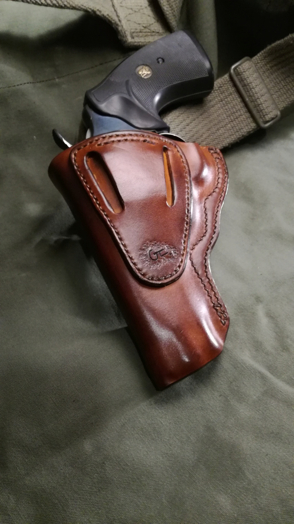 holster colt python 357 mag -- gt leather Img_2013