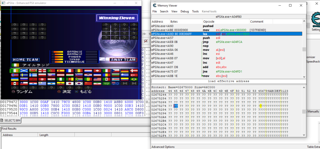 How to move the positions of any team on WE2002 411