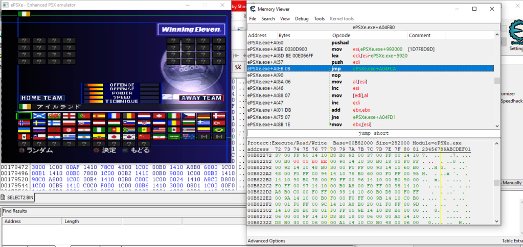 we2002 - How to move the positions of any team on WE2002 610