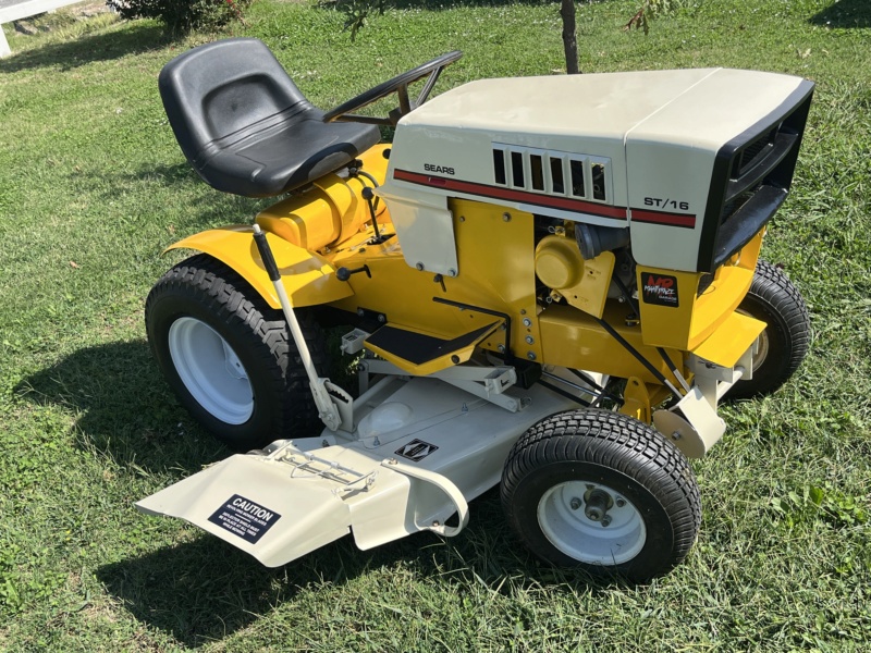 Sears st 16 garden tractor hotsell