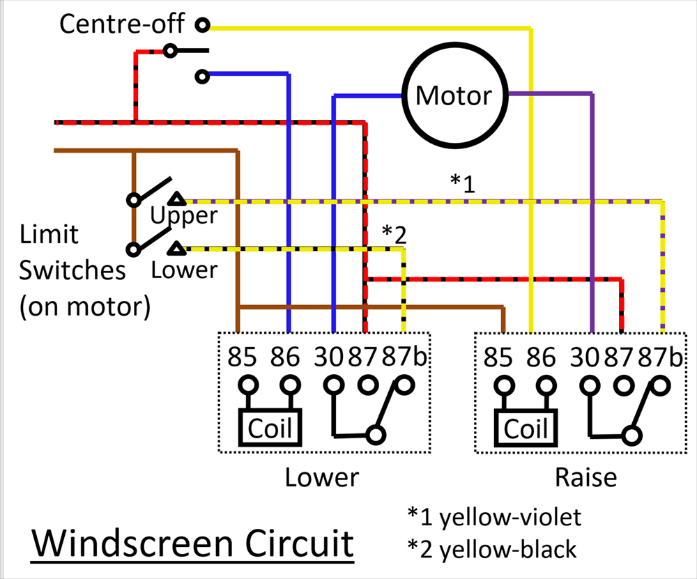 K1100 Electric Windscreen - overhauling the lifting mechanism Ws_cir10