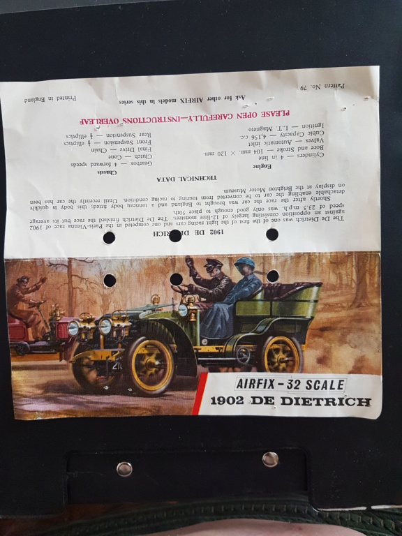 1/32 De Dietrich 1902 AIRFIX 20230731