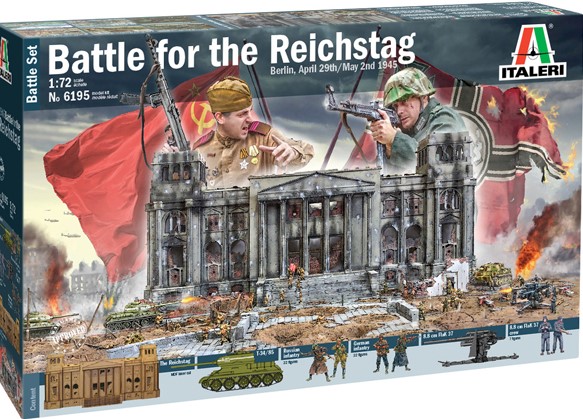 1/72 Bataille du Reichstag ITALERI Boite10