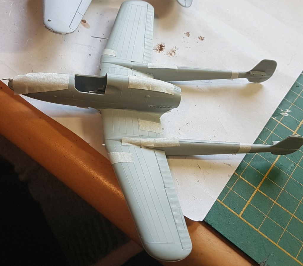 1/72 SAAB J-21 A  Heller from the box Test11