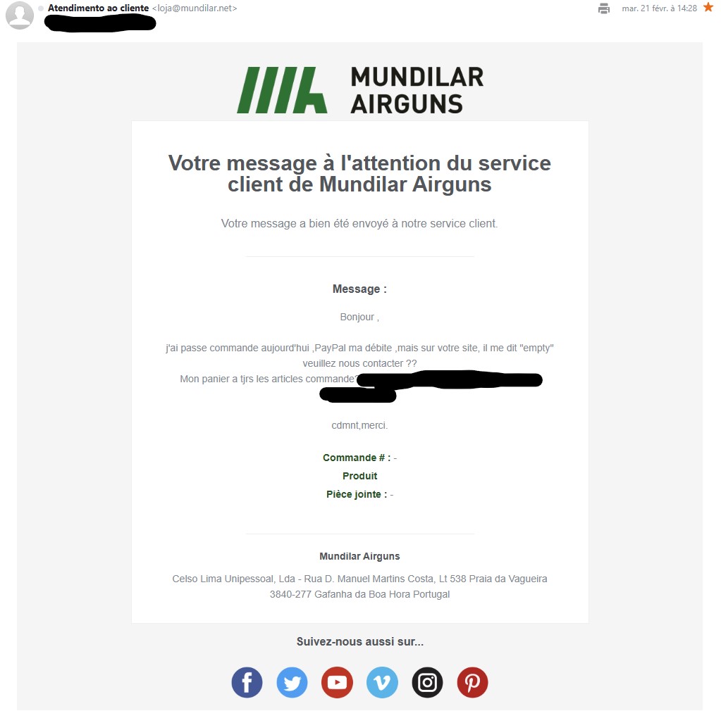 FX MAVERICK ,Ma Commande Mundilar Oups ㋡ Captur18