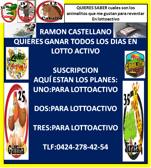 JUEVES DE REGALOS EN LOTTOACTIVO Y LA GRANJITA Y EL ADELANTADO EN LA RINCONADA PARA CONSEGUIR Public25