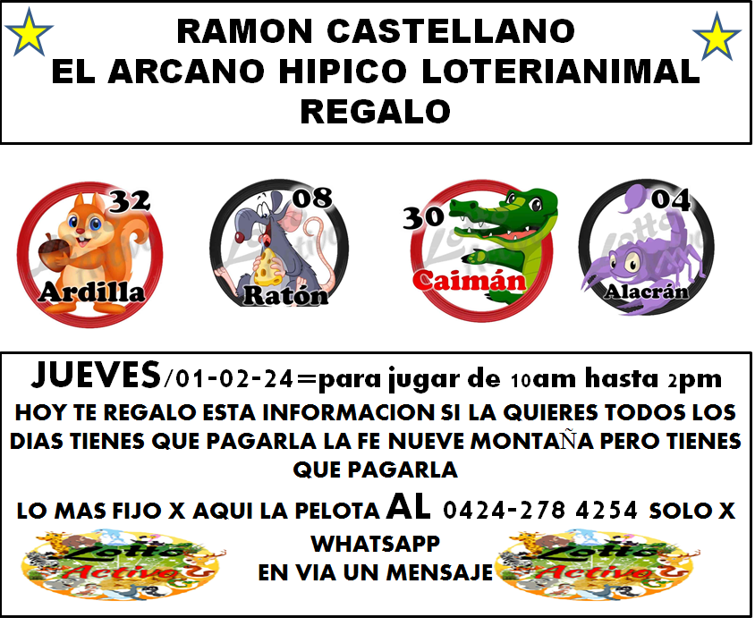 XREGALOS EN LOTTOACTIVO PARA EL DIA VIERNES  TE GUSTO ESE 32 ARDILLA SOLO PARA JUGAR 5 HORS PARA LOS NO SUSCRIPTORES Y PARA LOS SUSCRIPTORES  3HORAS Regal220