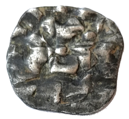 Denier "Henricien" de Lucques (Italie), vraisemblablement de la 1ère période tardive (1125-1180) 73-ori10