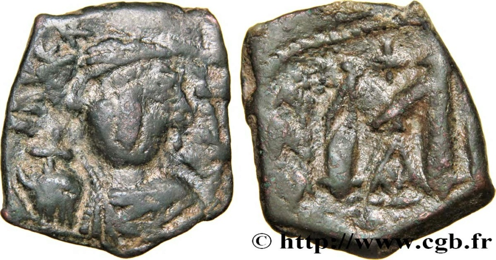  Follis Constans II, INPER CONST, ANA NEOS, Constantinople, Officine A, Réf. Sear 1004 Bby_3512