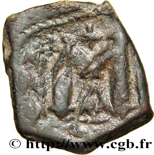 Follis Constans II, INPER CONST, ANA NEOS, Constantinople, Officine A, Réf. Sear 1004 Bby_3513