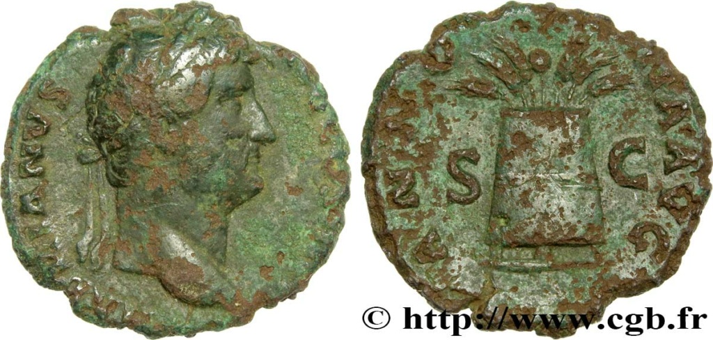 Etrange monnaie en bronze de MARC -AURELE ? (au modius) Brm_5410