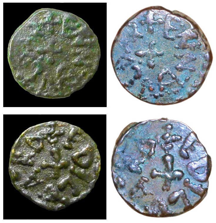 Styca de l'Archevêque Eanbald II (796 - 835), pour comparaison des coins SVP Compar24