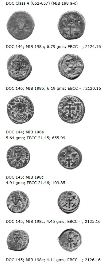 20 nummi de Constans II émis à Carthage, incertitude sur le type précis... Consta16