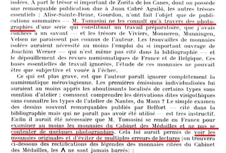 Imitation d'un Triens wisigoth "pseudo impérial" de Justinien I (n° 367, groupe 7, selon Tomasini) - Page 3 Critiq10