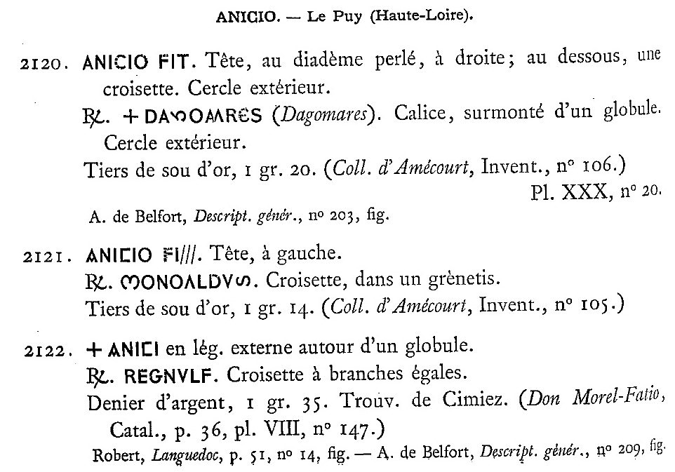 Denier merovingien - Page 2 Le_puy11