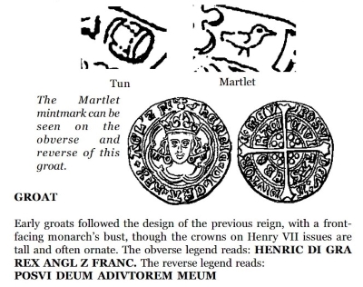 English Tudor Coins - Henry VII - Archbishop Savage - York - Halfgroat  Martle10
