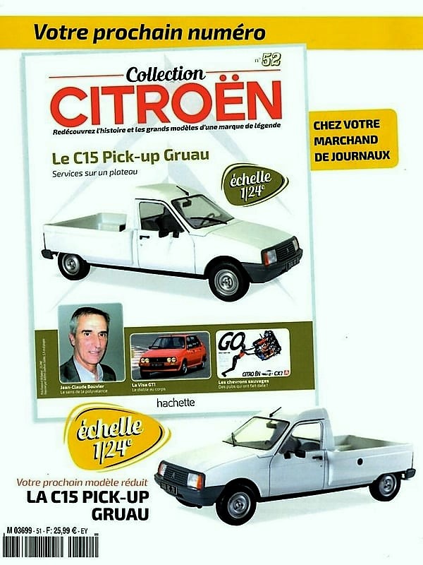 "Collection Citroën au 1/24ème" par HACHETTE - 2019   - Page 4 24825710