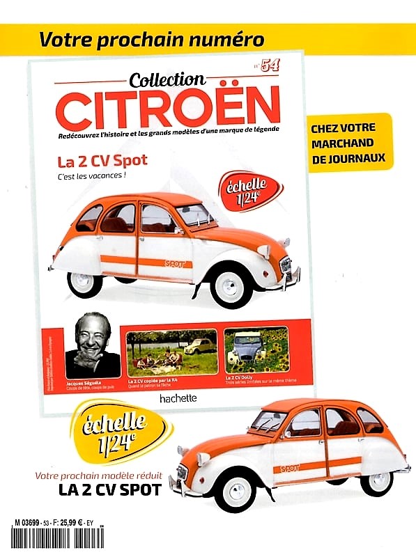 "Collection Citroën au 1/24ème" par HACHETTE - 2019   - Page 4 26246510