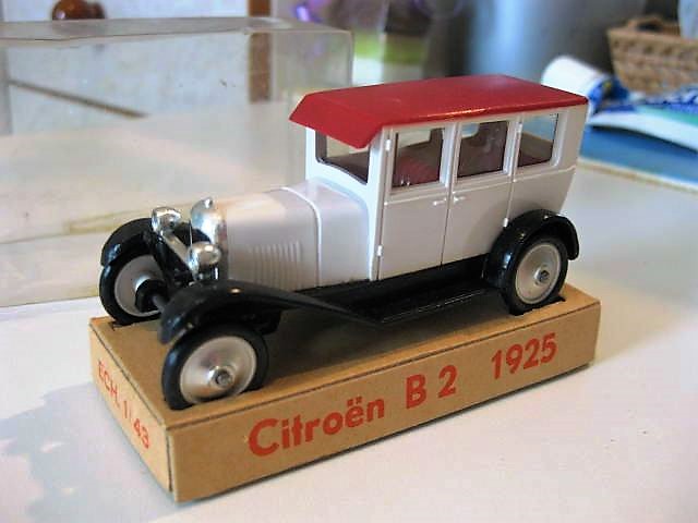 Citroën B2 en miniatures, un modèle, plusieurs fabricants... ! 297