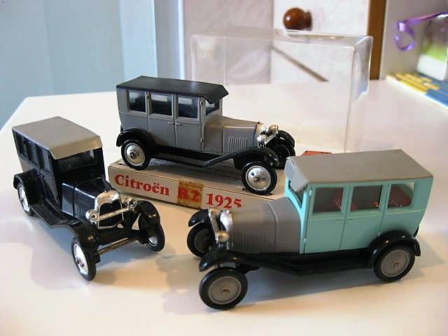 Citroën B2 en miniatures, un modèle, plusieurs fabricants... ! 38263112