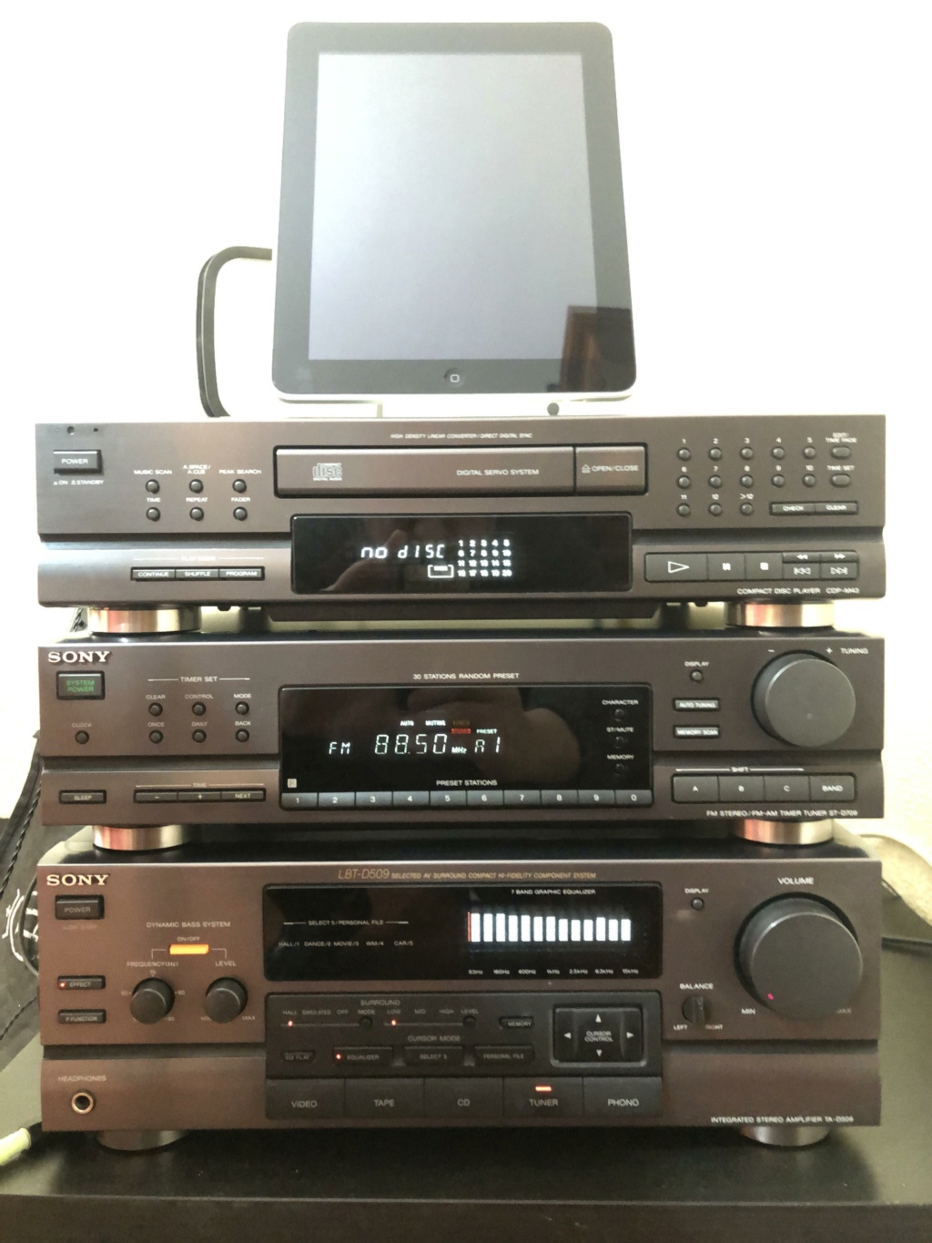 Equipo HiFi SONY años 90 LBT