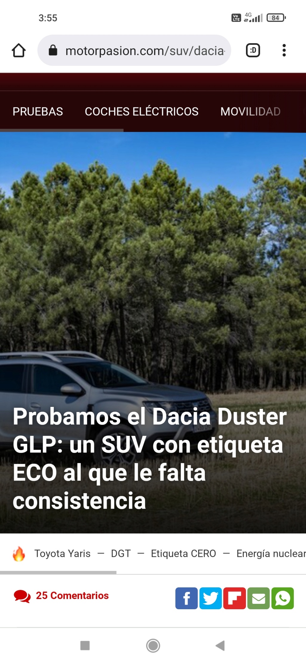 Dacia duster gasolina o glp? Scree133