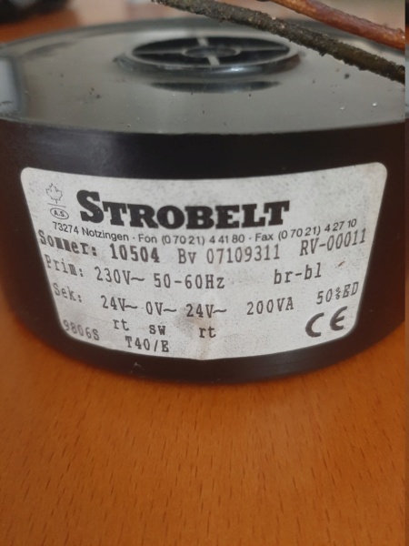 Como retificar 24V e ter 12V para acionar motor? Strobe15