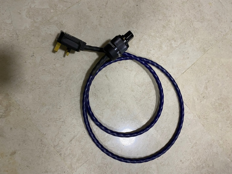 Nordost Blue Heaven Power Cord UK Plug (Used) Img_4418