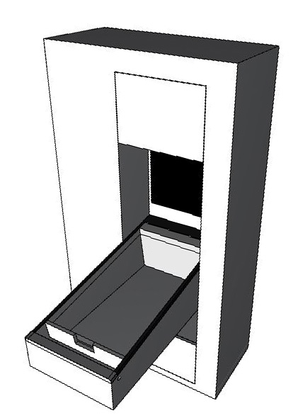 [WIP] Pincab escamotable dans un mur 30% 2024-010